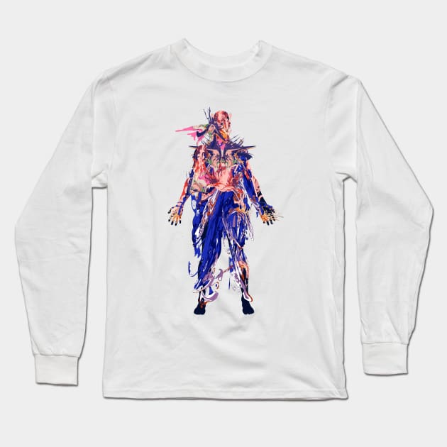 Human Long Sleeve T-Shirt by Laprisamata